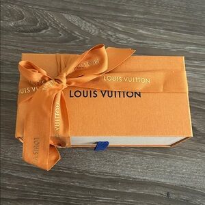 Louis Vuitton Orange and Tan Box
